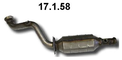 EBERSPACHER 17158 -  Средний глушитель выхлопных газов