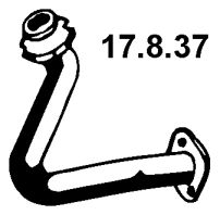 EBERSPACHER 17837 -  Труба выхлопного газа