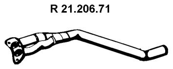 EBERSPACHER 2120671 -  Труба выхлопного газа