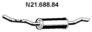 EBERSPACHER 2168884 -  Глушитель выхлопных газов конечный