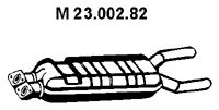 EBERSPACHER 2300282 -  Средний глушитель выхлопных газов