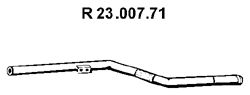 EBERSPACHER 2300771 -  Труба выхлопного газа