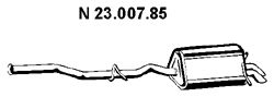 EBERSPACHER 2300785 -  Глушитель выхлопных газов конечный