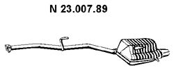 EBERSPACHER 2300789 -  Глушитель выхлопных газов конечный