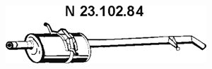 EBERSPACHER 2310284 -  Глушитель выхлопных газов конечный