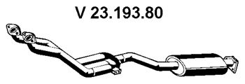 EBERSPACHER 2319380 -  Предглушитель выхлопных газов