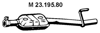 EBERSPACHER 2319580 -  Средний глушитель выхлопных газов