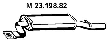 EBERSPACHER 2319882 -  Средний глушитель выхлопных газов