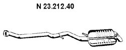 EBERSPACHER 2321240 -  Глушитель выхлопных газов конечный