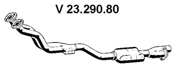 EBERSPACHER 2329080 -  Предглушитель выхлопных газов