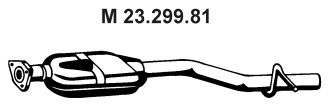 EBERSPACHER 2329981 -  Средний глушитель выхлопных газов