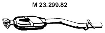 EBERSPACHER 2329982 -  Средний глушитель выхлопных газов