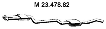 EBERSPACHER 2347882 -  Средний глушитель выхлопных газов