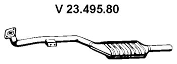EBERSPACHER 2349580 -  Предглушитель выхлопных газов
