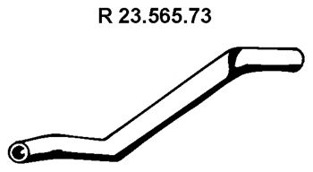 EBERSPACHER 2356573 -  Труба выхлопного газа