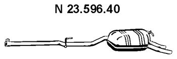 EBERSPACHER 2359640 -  Глушитель выхлопных газов конечный