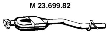 EBERSPACHER 2369982 -  Средний глушитель выхлопных газов