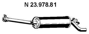 EBERSPACHER 2397881 -  Глушитель выхлопных газов конечный