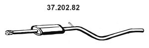 EBERSPACHER 3720282 -  Средний глушитель выхлопных газов