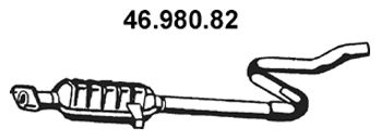 EBERSPACHER 4698082 -  Средний глушитель выхлопных газов