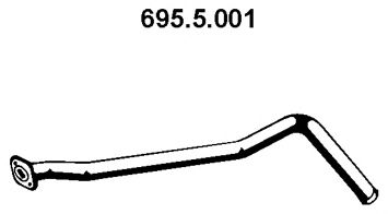 EBERSPACHER 6955001 -  Труба выхлопного газа