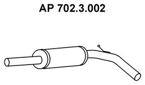 EBERSPACHER 7023002 -  Предглушитель выхлопных газов