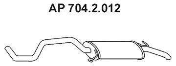EBERSPACHER 7042012 -  Глушитель выхлопных газов конечный