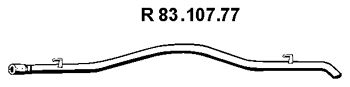 EBERSPACHER 8310777 -  Труба выхлопного газа