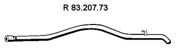 EBERSPACHER 8320773 -  Труба выхлопного газа