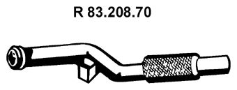EBERSPACHER 8320870 -  Труба выхлопного газа