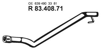 EBERSPACHER 8340871 -  Труба выхлопного газа