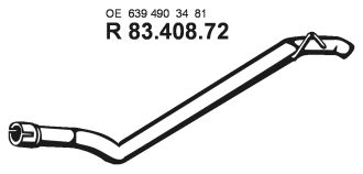 EBERSPACHER 8340872 -  Труба выхлопного газа