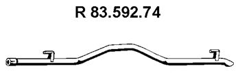 EBERSPACHER 8359274 -  Труба выхлопного газа