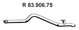 EBERSPACHER 8390675 -  Труба выхлопного газа