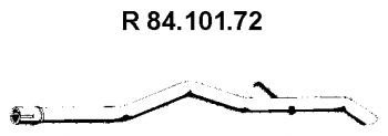 EBERSPACHER 8410172 -  Труба выхлопного газа
