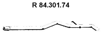 EBERSPACHER 8430174 -  Труба выхлопного газа