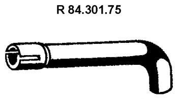 EBERSPACHER 8430175 -  Труба выхлопного газа