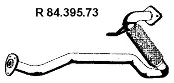 EBERSPACHER 8439573 -  Труба выхлопного газа