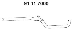 EBERSPACHER 91117000 -  Труба выхлопного газа