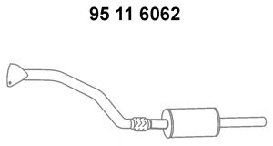 EBERSPACHER 95116062 -  Предглушитель выхлопных газов