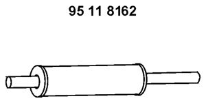 EBERSPACHER 95118162 -  Предглушитель выхлопных газов