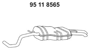 EBERSPACHER 95118565 -  Глушитель выхлопных газов конечный