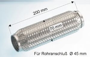 EBERSPACHER 9901079 -  Гофрированная труба, выхлопная система
