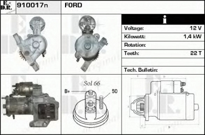 EDR 910017n - Стартер