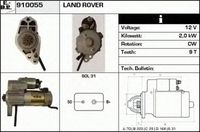 EDR 910055 -  Стартер