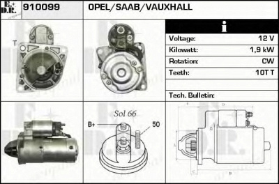 EDR 910099 -  Стартер