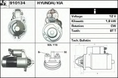 EDR 910134 -  Стартер