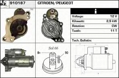 EDR 910187 -  Стартер