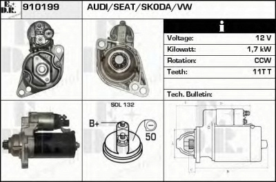 EDR 910199 - Стартер