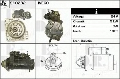 EDR 910282 - Стартер